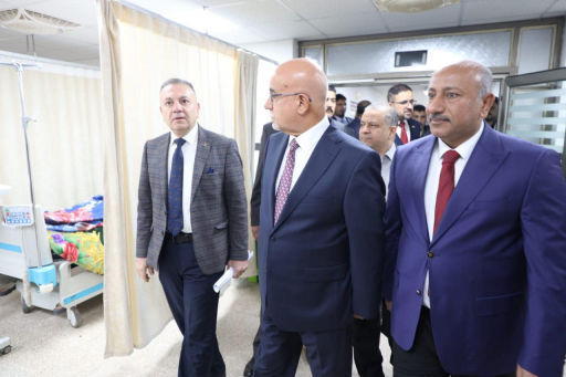 وزير الصحة يفتتح ردهة انعاش القلب بعد تأهيلها في م