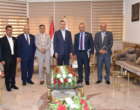رئيس الجامعة التقنية الجنوبية يلتقي محافظ البصرة و