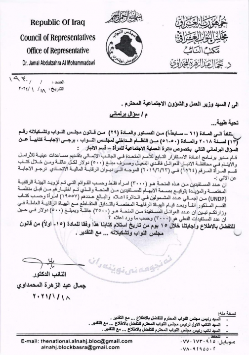 بالوثيقة .. المحمداوي يكشف تلاعبا ماليا في برنامج 