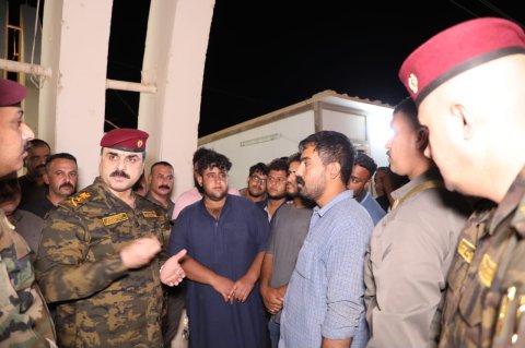 الوائلي ميدانياً في منفذ الوليد ... أجتماع مشترك م