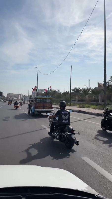 انطلاق رحلة باص ( خليجنا واحد ) من البصرة الى دولة