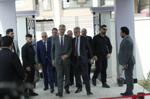 وزير النفط يفتتح مدرسة الفكر المنير بقضاء ابو الخص
