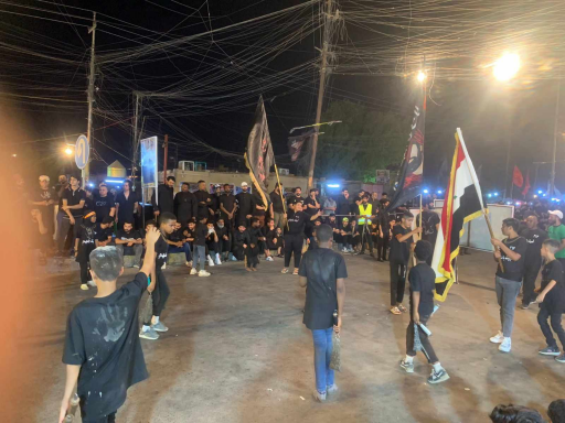 اهالي البصرة يحيون ليلة العاشر من محرم الحرام