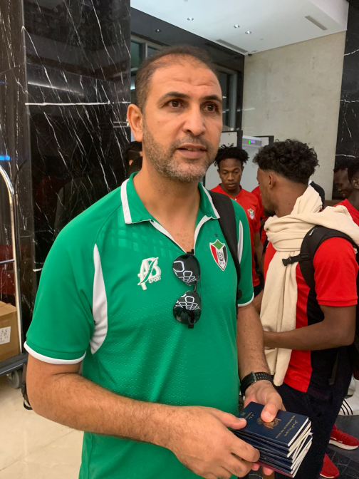 المنتخب الاولمبي السوداني يصل الى البصرة