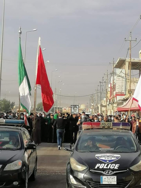 البصرة  تشيع معتمد المرجعية الدينية السيد علي عبد 