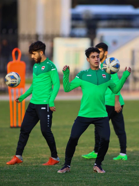منتخب الشباب يختتم استعداداته لملاقاة سوريا 