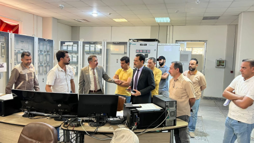  ملاكات نقل الطاقة الجنوبية تنجز نصب المحولة الجدي