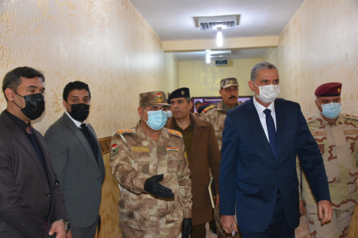 وزير الداخلية من البصرة " يؤكد على ضرورة بذل 