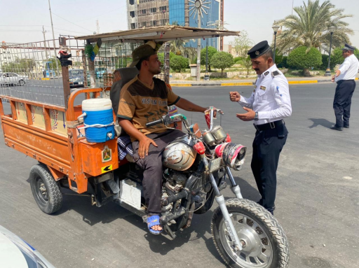 مرور البصرة تعلن تأجيل محاسبة الدراجات النارية (ال
