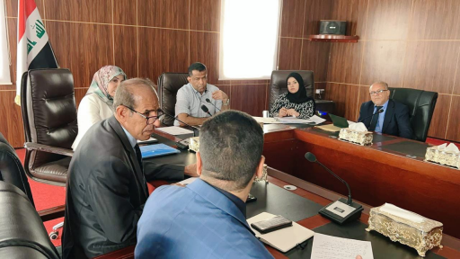 حكومة البصرة تناقش مع مدير مشروع طريق التنمية والش