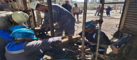 الاسمدة الجنوبية تباشر بإصلاح الاجزاء المتضررة من 