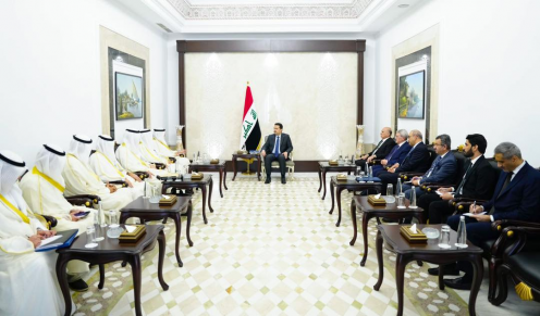 السوداني يبحث مع وزير الخارجية الكويتي العلاقات ال