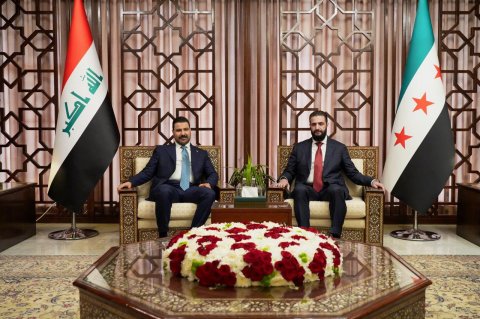 الزيدي يصل الى العاصمة السورية دمشق