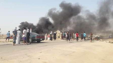 بالصور.... ذي قار تشهد احتجاجات وتظاهرات وقطع طرق 