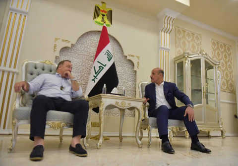 وفد منتخبنا الوطني يصل إلى مطار بغداد الدولي قبل ا