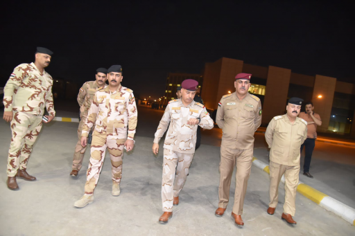 قائد عمليات ميسان يؤكد الحرص الشديد وعدم التهاون و