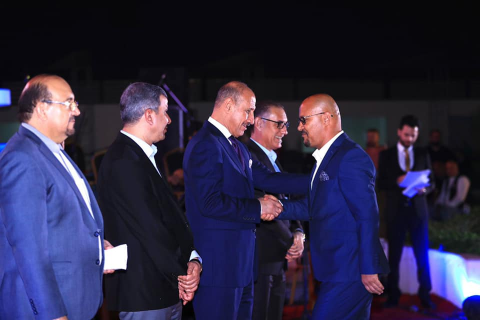 درجال  يُكرم وفد المنتخب الأولمبي بعد التأهل لنهائ
