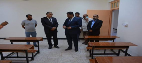 افتتاح ثانوية المتفوقين والمتفوقات في قضاء ابي الخ