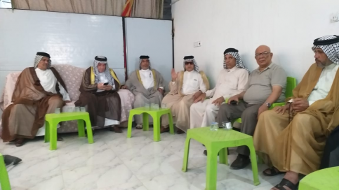 الشيخ كامل الزركاني مخاطبا افراد عشيرته في البصرة 