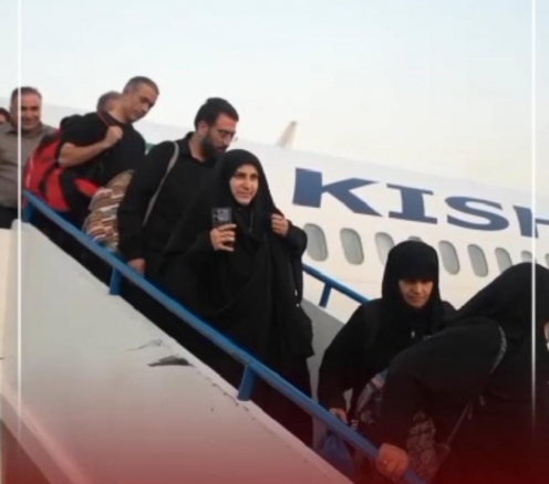 مطار النجف يستقبل أكثر من 150 رحلة خلال يومين تقل 