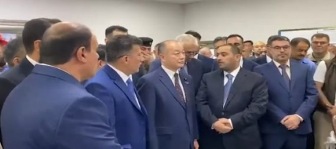 وزير الكهرباء يفتتح مشروع الوحدة الاولى في محطة ال