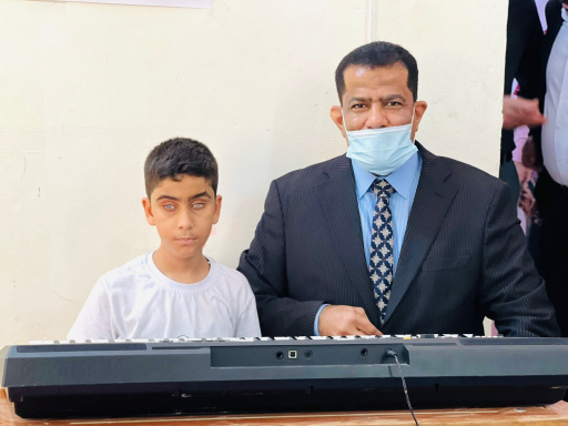  افتتاح مدرستين ثانوية ومتوسطة للصم والبكم والمكفو