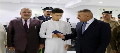وزير الداخلية يفتتح مشروع مبنى البطاقة الوطنية وال