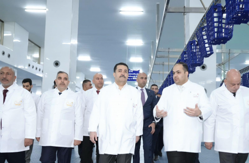 السوداني يفتتح مشروعا متكاملًا للدواجن في كربلاء 