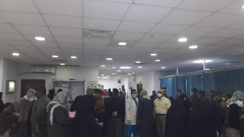 ردهات الطواريء في مستشفيات النجف تستقبل عشرات حالا