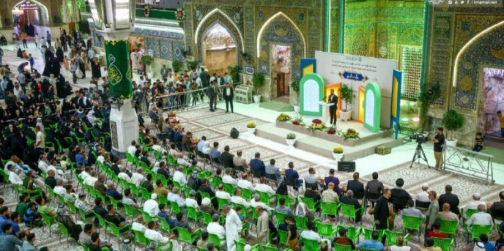 العتبة العلوية تقيم مهرجان (ولادة النور) بمناسبة ا