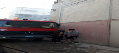 وفاة امرأة وثلاثة من اطفالها في حريق وسط البصرة