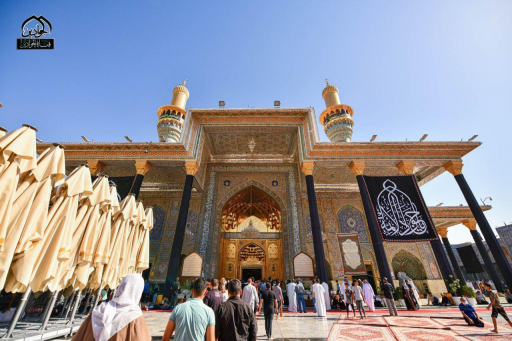 الالاف المواطنين يحيون ذكرى استشهاد الامام محمد ال