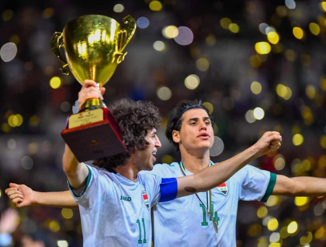 منتخبنا الاولمبي يفوزه على المنتخب الايراني ويتوج 