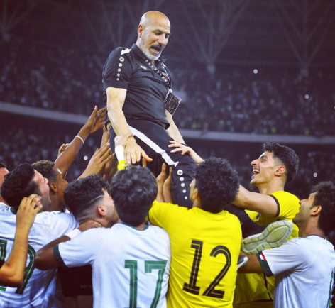 منتخبنا الاولمبي يفوزه على المنتخب الايراني ويتوج 