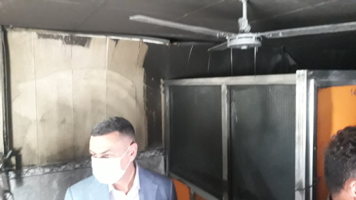 محافظ البصرة: حادث  حريق المستشفى الجمهوري "ع