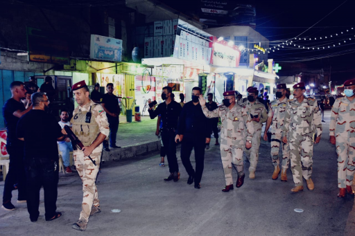 قائد عمليات البصرة :اتخاذ إجراءات كفيلة لنجاح الخط