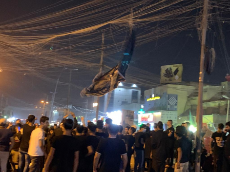 بالصور..... البصرة تشهد مراسيم مجالس العزاء الحسين