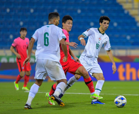 كوريا الجنوبية تهزم منتخب العراق بثلاثية نظيفة 
