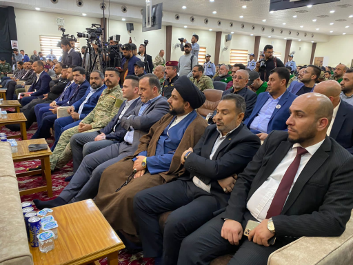 العتبة العباسية تكرم جرحى الحشد الشعبي 