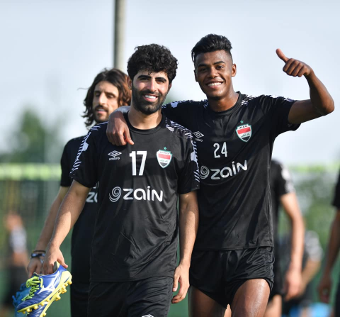 منتخبنا الوطني يواصل تدريباته في إسبانيا 