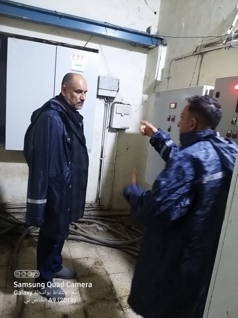  مجاري البصرة تستنفر آلياتها و كوادرها منذ اللحظات