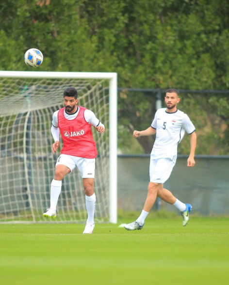 المنتخب الوطني يخوض ثاني وحداته التدريبية في البصر