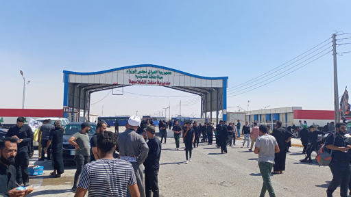 الموانئ تشارك بنقل الزوار  من منفذ الشلامجة الحدود