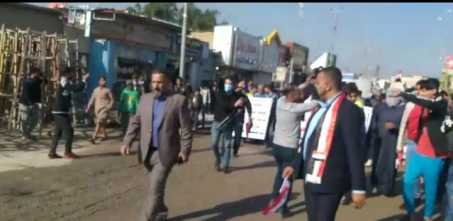 أهالي الزبير غربي البصرة  يطالبون بإحالة مشروع الز