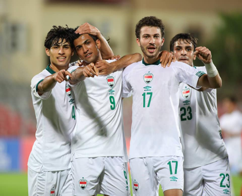 منتخبنا الأولمبي يحقق الفوز على منتخب المالديف بأر