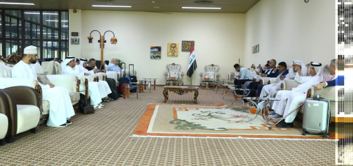 امين عام  اتحاد كأس الخليج العربيّ يصل الى البصرة