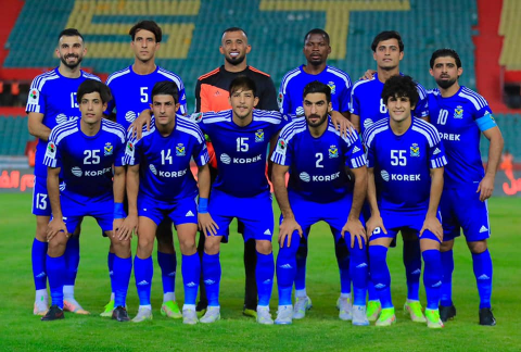 الزوراء يتوج بكأس السوبر العراقي بعد فوزه على القو