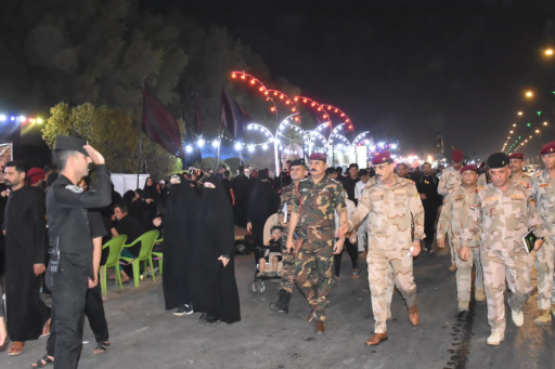 قائد عمليات البصرة يؤكد ضرورة تكثيف اجراءات تأمين 