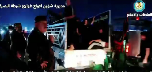 بالصور ... البصرة تحيي ليلة العاشر من محرم ذكرى اس