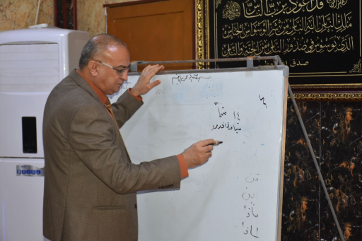 افتتاح دورة / تحرير الخبر الصحفي /   للضباط مسؤولي